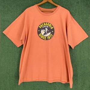 VTG 90’s Patagonia Beneficial T’s Surf Surfer Faded T-shirt Mens Size XL